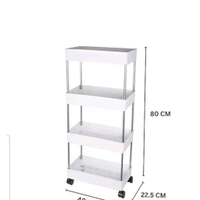 All In One Plastic Storage Kelf For Kizchen,bathroom And Bedroom