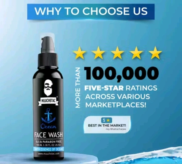 Muuchstac Ocean Face Wash for Men