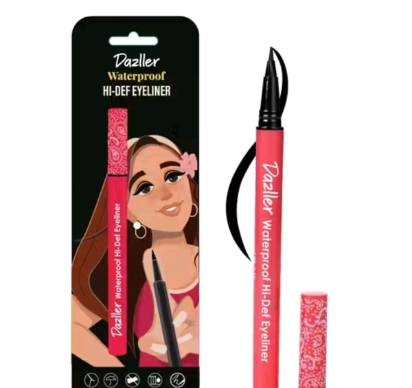 Dazzler Hi-Def Eyeliner [ Black]