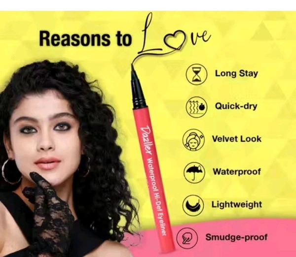 Dazzler Hi-Def Eyeliner [ Black]