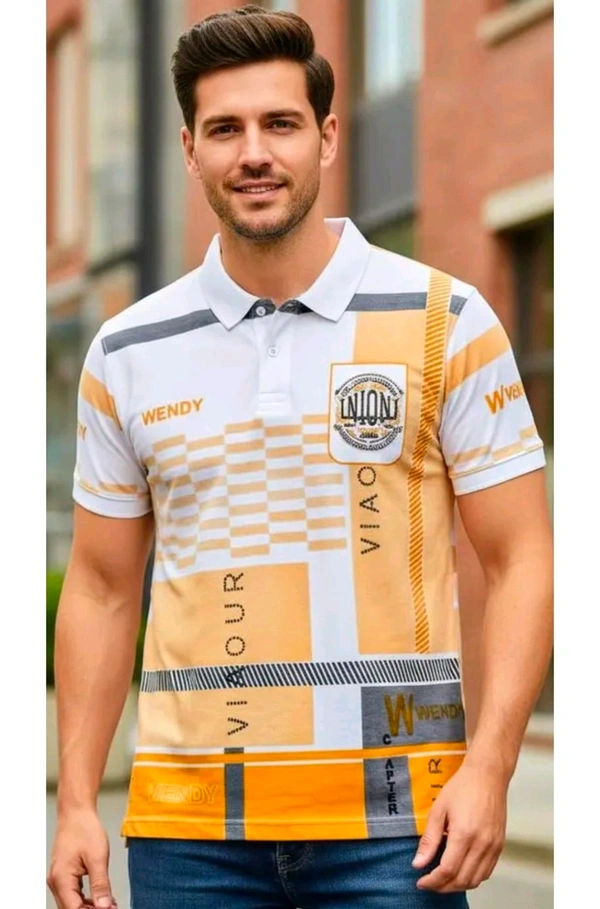 Classic Graphic Prented T-shirt  - L