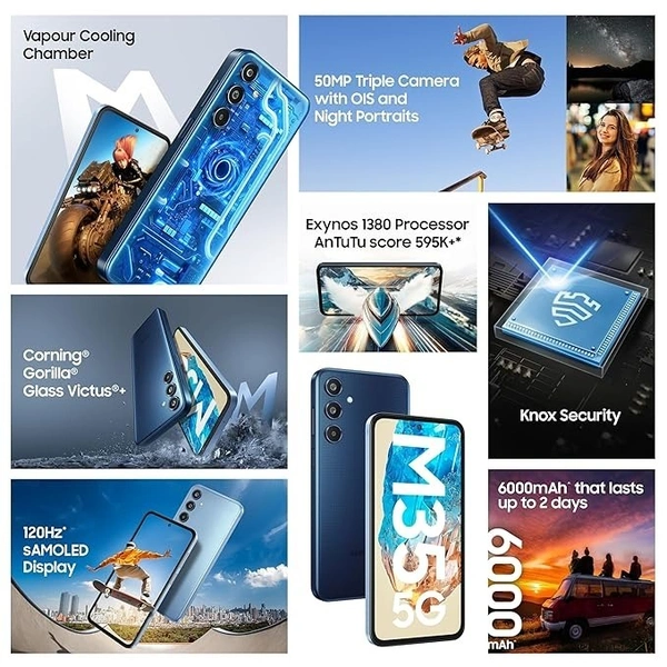 Samsung M35 - Regent St Blue