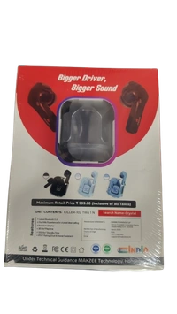 MAKZEE KILLER-102 WIRELESS EARBURDS - Black