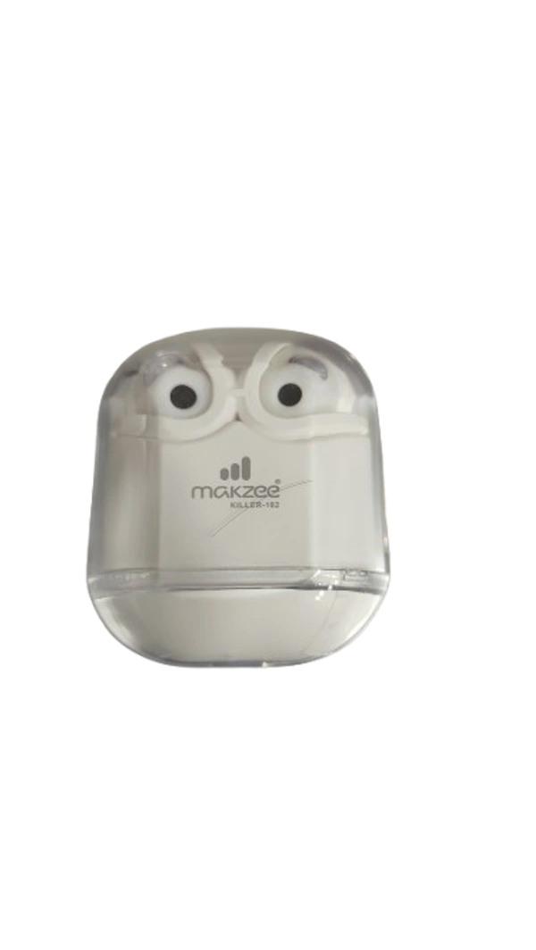 MAKZEE KILLER-102 WIRELESS EARBURDS - White