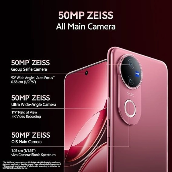 VIVO V50 - Maroon Flush