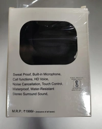 TWS WIRELESS EARBURDS - Black