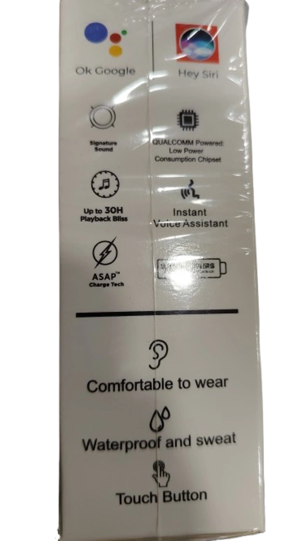 TWS WIRELESS EARBURDS - Black