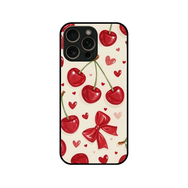 Red Cherry Premium Glossy Case 