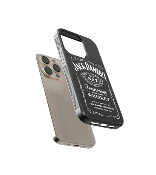 Jack Daniels Premium Glass Phone Case - Oppo