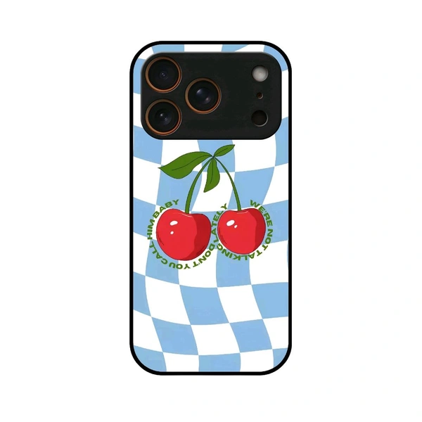 CherryPop Premium Glossy Glass Case 