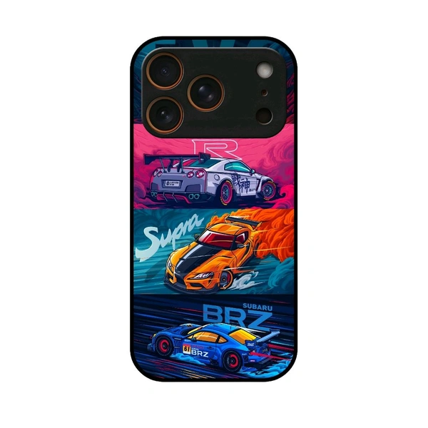 Car printed Premium Glossy Phone Case compatible for all phone models