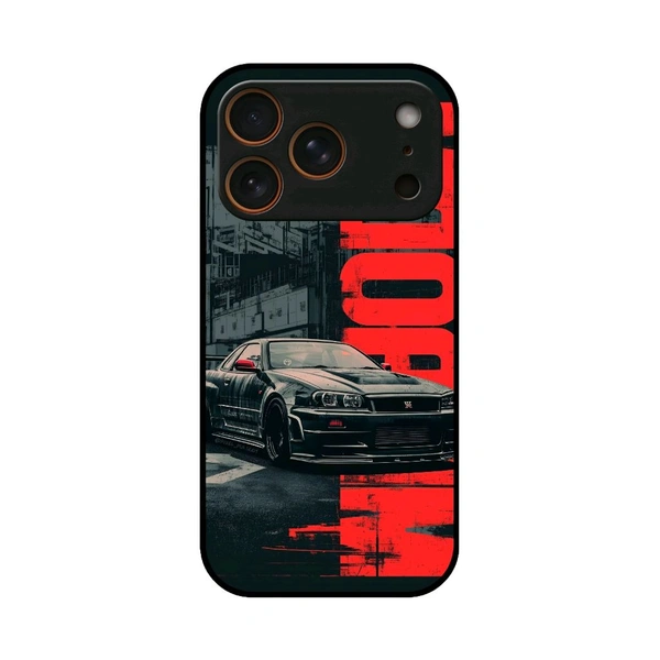 Car printed Premium Glossy Phone Case compatible for all phone models