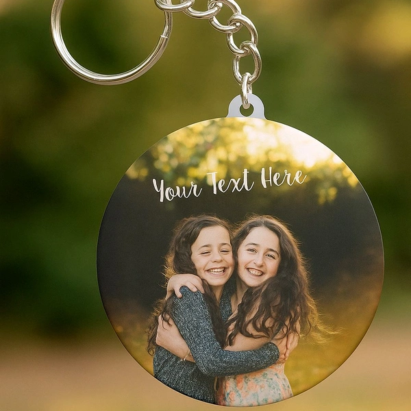 Customized Photo Printed Keychain