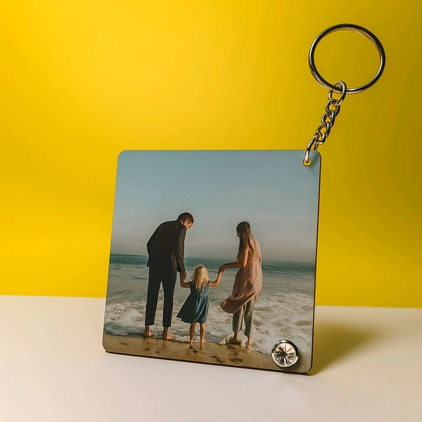 Customized Photo Printed Keychain