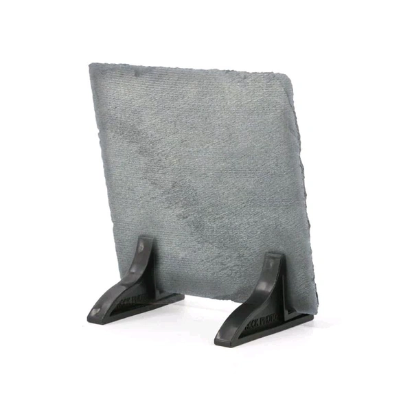 Print X Customized Stone Photo Frame (8x8) - White, Square