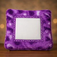 Print X Customized Cushion Square Shape - Square, Purple