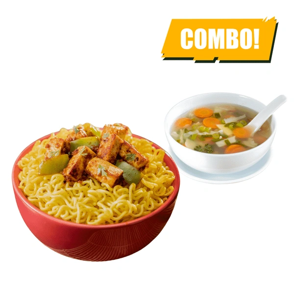 LightBite Paneer Maggi & soup