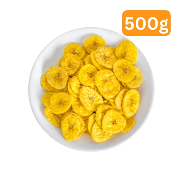LightBite Banana Chips (Plain) - 500 G