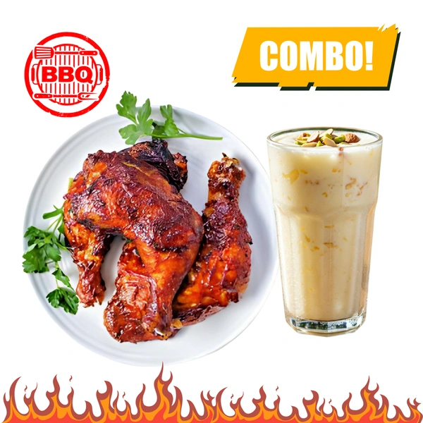 BBQ Full Thali & Standard Lassi