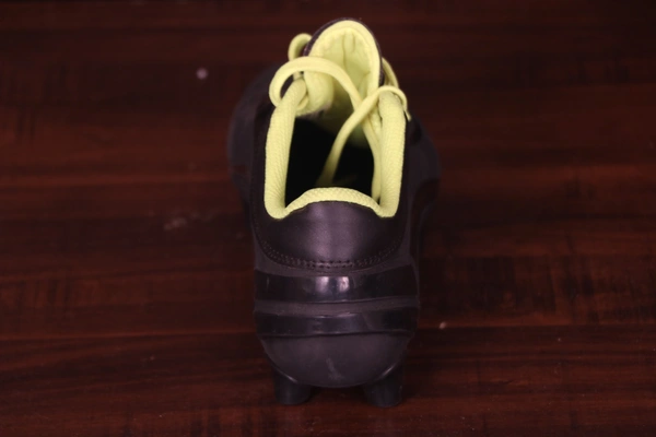 Nivia Airstrike Football Stud with TPU Sole - 5UK, Black & Green