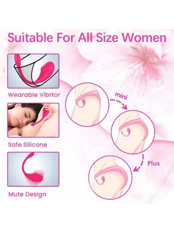 Wireless Bluetooth APP Remote Control USB Mini Vibrator 1&2&3 9 Frequency Adult Sex Toy for Women - Purple