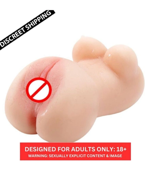 Half Body Mini Doll Silicone Pocket Pussy Sex Doll With Breast And Anal For MAN  Masturbation Toy DROGON JUMBO - 8 INCH, SKIN