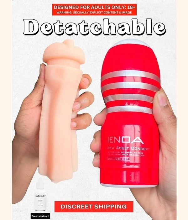 NAUGHTY TOYS PRESENT TENGA PUSSY (IE-NOA) CUP POCKET PUSSY FOR MALE (MULTI COLOR) BY KaMVeDa - 6 inch, skin