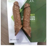 Duramax SOFT SILICON Dragon Condom with Silicon Texture 9 inch Reusable Man Condom - 9, chocolate