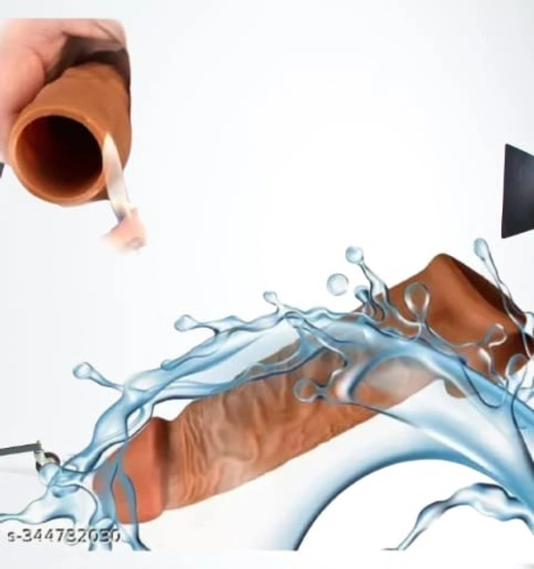 Duramax SOFT SILICON DROGON CONDOM 6 INCH - 6 INCH, CHOCOLATE