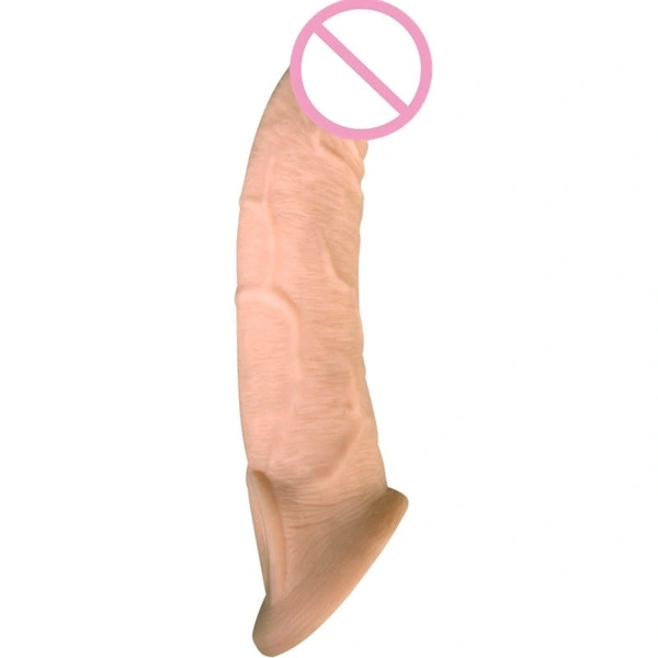 DRAGON CONDOM 8 INCH - 8 INCH, SKIN