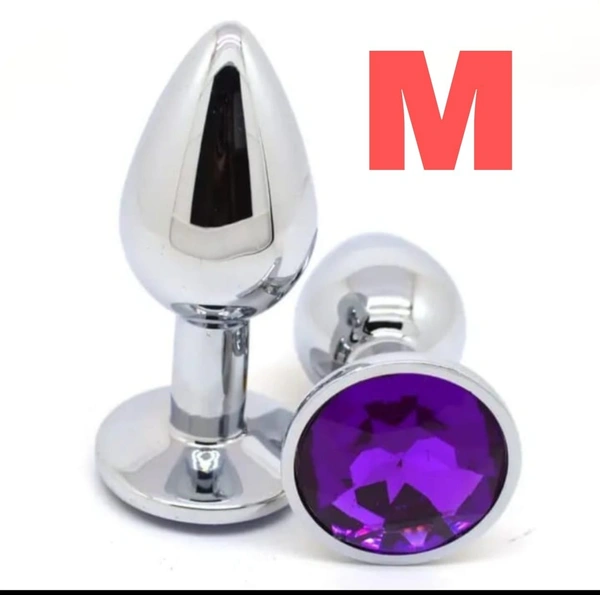 ANAL BUTT PLUG M SIZE - MEDIUM, STAINLESS STELL