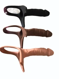 Duramax 9 INCH Premium Belt Silicone Condom Wasable Reusable Belt Man & Woman DROGON JUMBO - 9 inch, skin