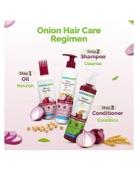 Mama Earth Mamaearth Onion Shampoo with Plant Keratin - 200 ml - 200 ml