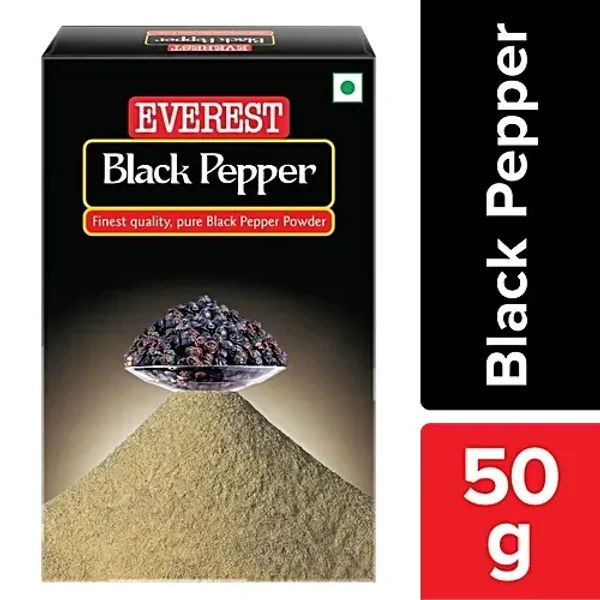 Everest Black Pepper Powder| Kali Mirch Powder| 50Gm Each