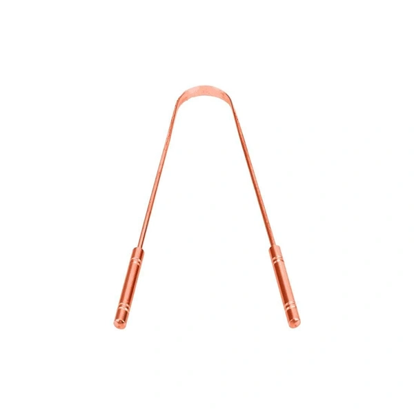  EVEN Tongue Cleaner for Men and Women, Adults Pure Copper Tongue Cleaner for fresh breath improved Taste Sense & Bacteria Removal. (COPPER, 1 Piece)