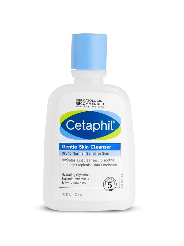 Cetaphil Gentle Skin Cleanser Face Wash, 125ml