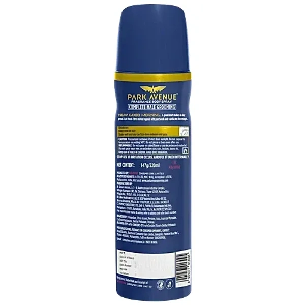 Park Avenue Perfume Body Spray - Storm, 220 ml (Mega Pack)