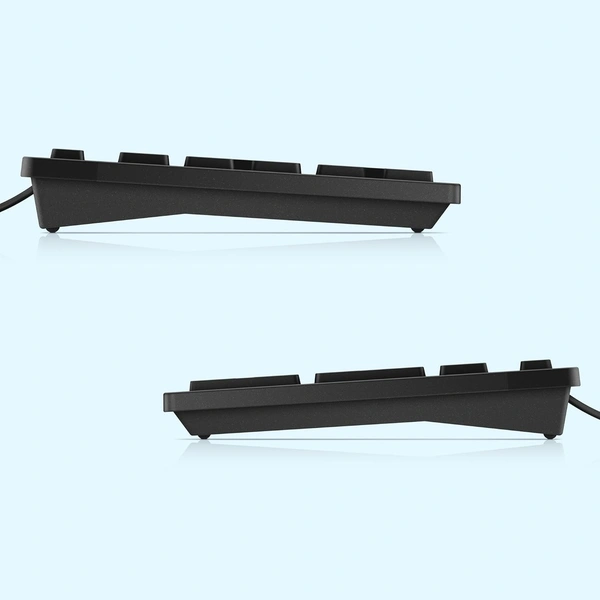 Dell KB216 Wired Multimedia Keyboard - Full-Size Layout with USB Interface, Chiclet Keys, Spill Resistance with 3 Indicator Lights| Plug and Play| Hot Keys: Volume, Mute, Play/Pause, Backward, Forward