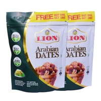 Lion Dates Arabian Dried Seeded Dates 1kg - (Buy 500gms & Get 500gms FREE)