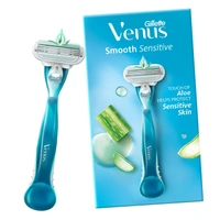 Gillette Venus Smooth Hair Removal Razor for Women with Aloe Vera, 1 Pc