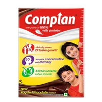Complan Nutrition Drink Powder for Children, Royale Chocolate Flavour, 500 grams Carton|Nutrition Drink for kids with protein & 34 vital nutrients, 1 count