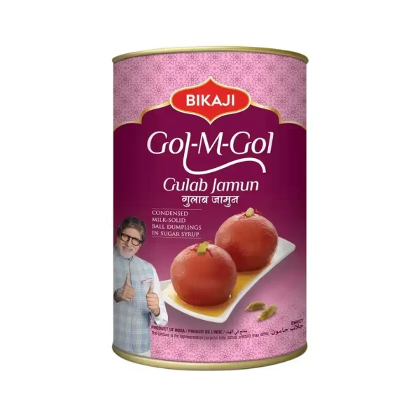 Bikaji Gol-M-Gol | Gulabjamun | Soft & Sweet 500gm