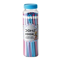 DOMS Zoom Triangle Pencil  (Set of 30, Multicolor)