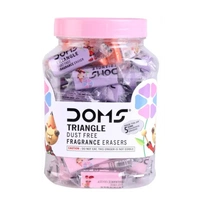 DOMS Non Toxic Eraser (Multicolor, set of 50)