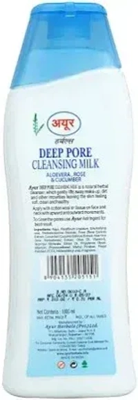AYUR HERBALS Deep Pore Cleansing Milk With Aloevera  (500 ml) - 500 ml
