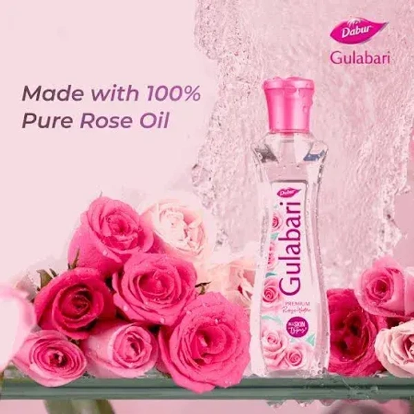 Dabur Gulabari Premium Rose Water Paraben Free Skin Toner - 400 ml - 400 ml