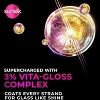 Sunsilk Radiant Black Shine Shampoo, 350 ml
