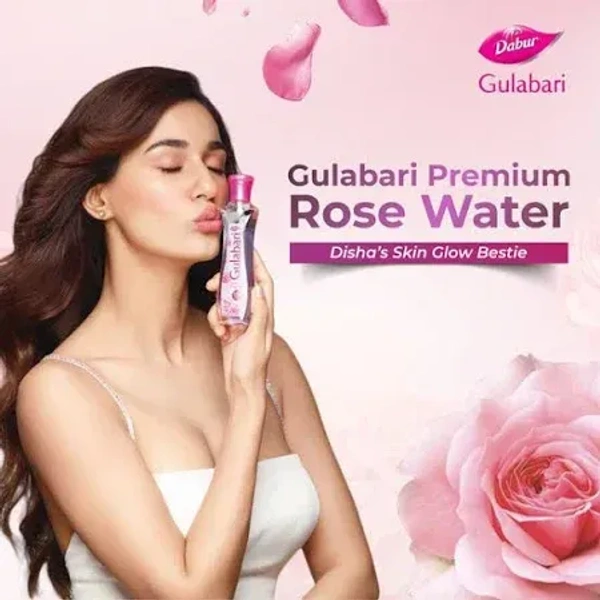 Dabur Gulabari Premium Rose Water Paraben Free Skin Toner - 400 ml - 400 ml