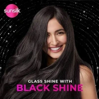 Sunsilk Radiant Black Shine Shampoo, 350 ml