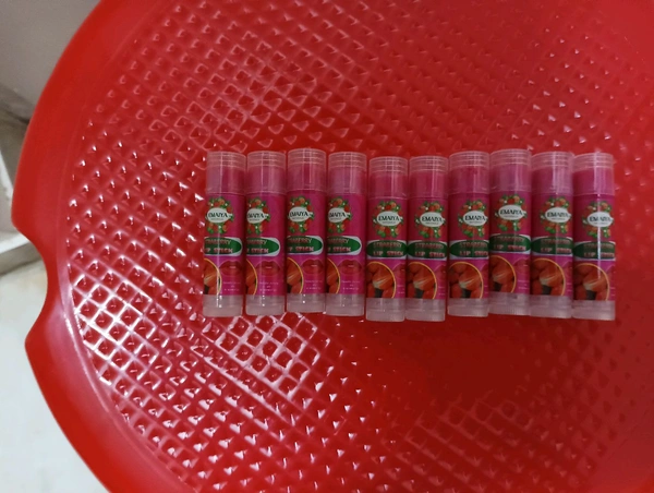 Emaiaya Naturals Strawberry Lipstick - Mandy, H10.cmx W 6.00cm, 0000